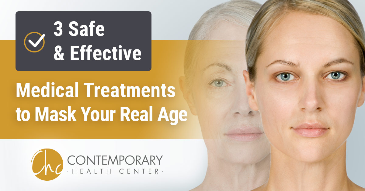 3 Safe and effective medical treatments to mask your real age