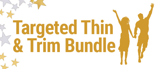 targeted thin and trim weight loss and body sculpting bundle